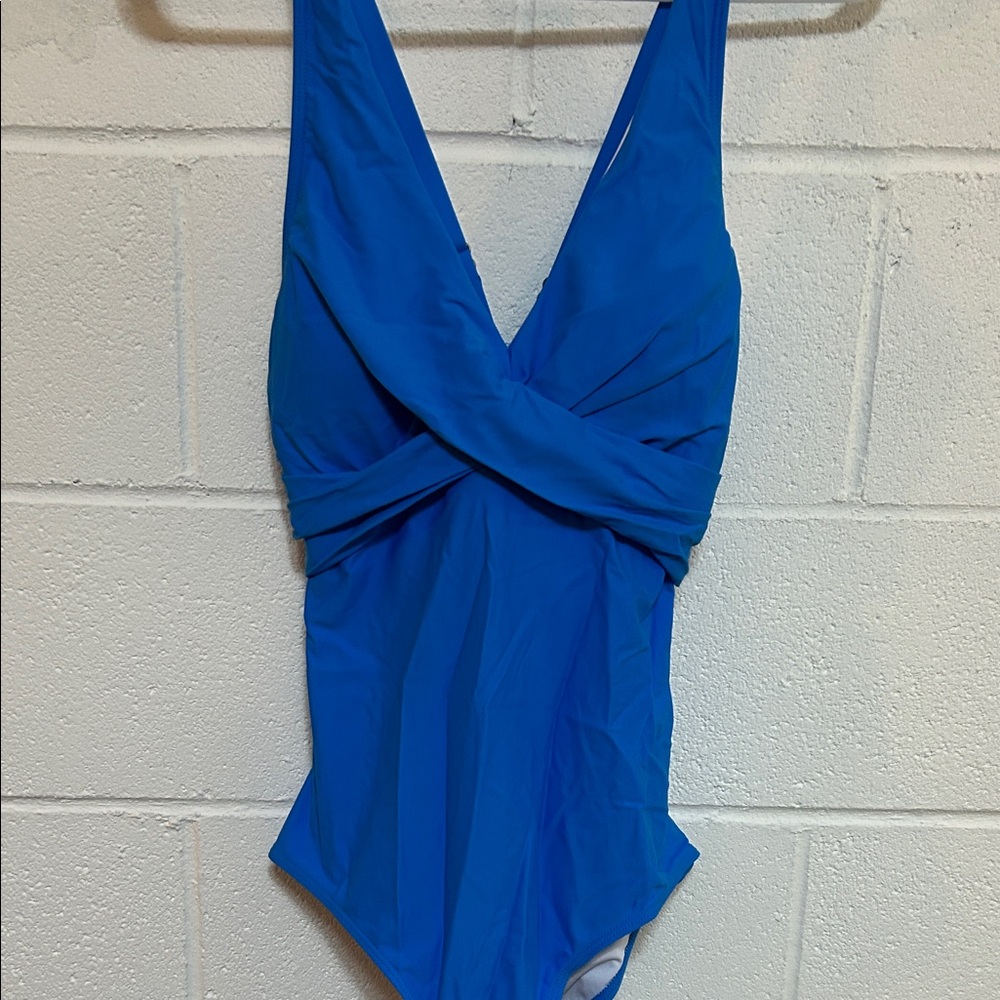 Blue One Piece Swimsuit NWT